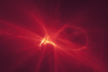 mor kırmızı kızdırma enerji dalgası.