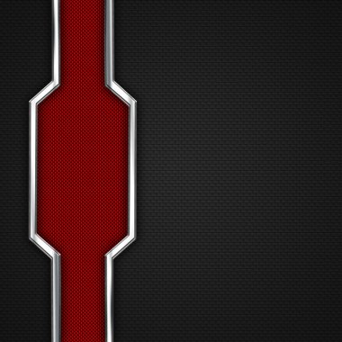 kırmızı, Siyah karbon fiber ve Krom Çerçeve.