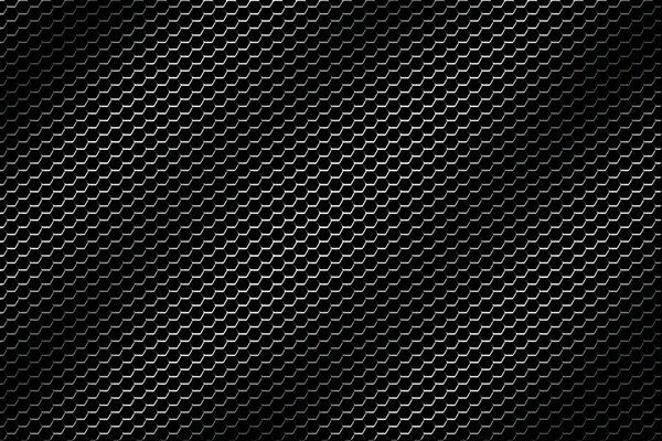 Fekete króm hűtőrács. fém háttér. — Stock Fotó