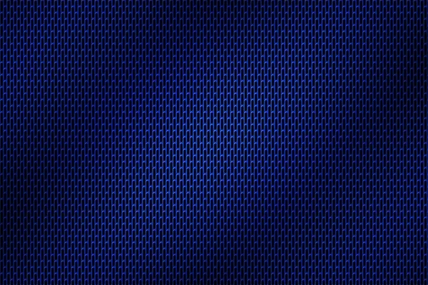 Blue chrome grille. metal background. — Stock Photo, Image