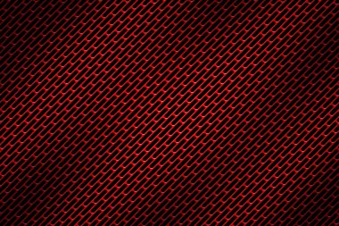 Kırmızı krom ızgara. metal arka plan.