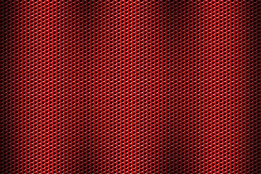 Kırmızı krom ızgara. metal arka plan.