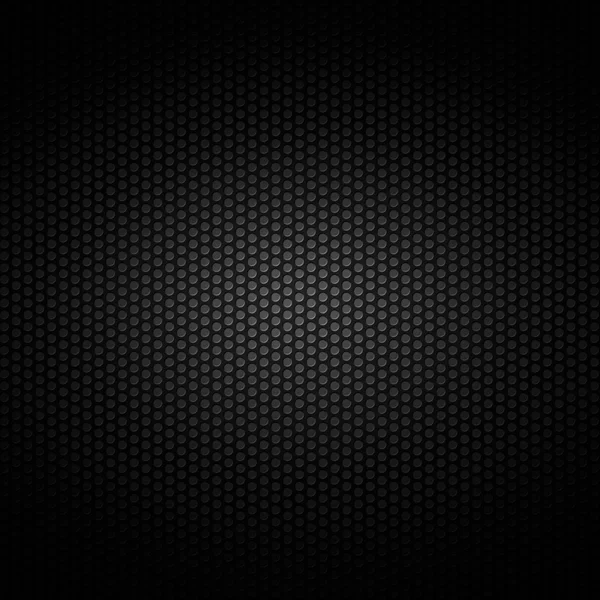 Set 8 black carbon fiber mesh on gray metal plate — Stock Photo, Image