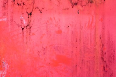 Kırmızı metal doku demir grunge duvar