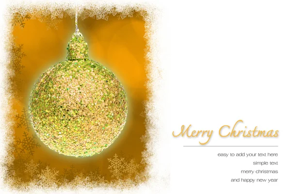 Christmas greeting card — Stock Photo, Image