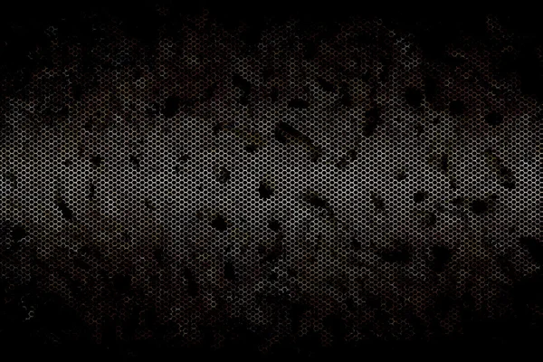 Czarne metalowe siatki tekstura tło — Zdjęcie stockowe