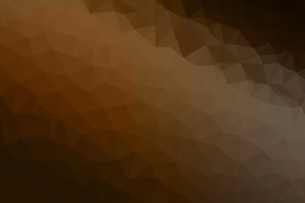 Brown polygon for background design. — Stock Photo, Image