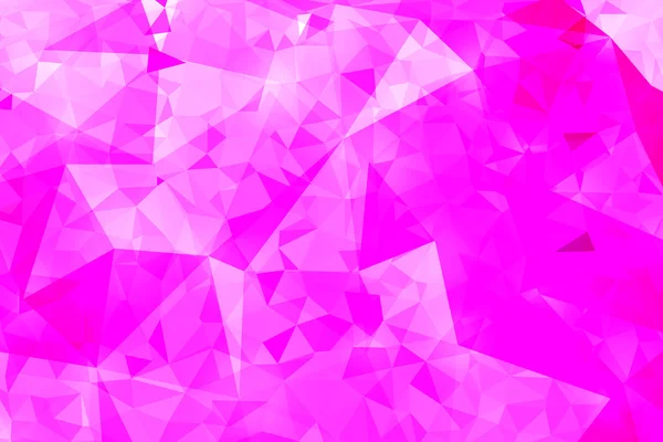 Różowy geometryczne popsutymi trójkątny niski poli origami styl gradien — Zdjęcie stockowe