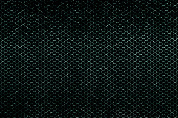 Текстура зеленой металлической сетки — стоковое фото