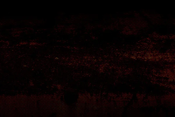 Σκουριασμένο κόκκινο ανθρακόνημα με κλίση χρώμα, μαύρο, φόντο και — Φωτογραφία Αρχείου