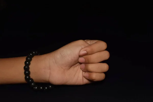 Adi Mudra Gesto Simbólico Ritualístico Das Mãos Muitas Vezes Usado — Fotografia de Stock