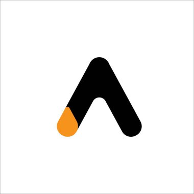 Harf A logo simge tasarım şablonu öğeleri - vektör işareti. 