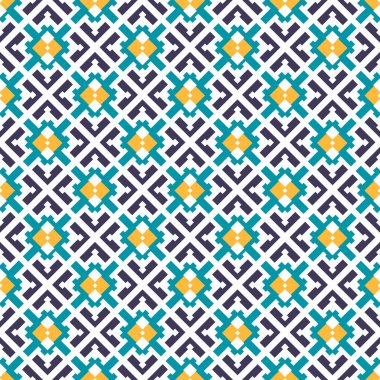 vektör kesintisiz geometrik desen.