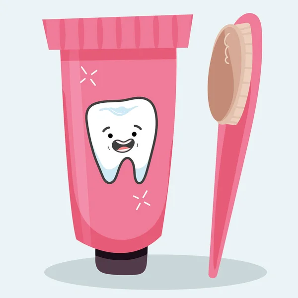 Pasta Dentes Escova Dentes Higiene Oral — Fotografia de Stock