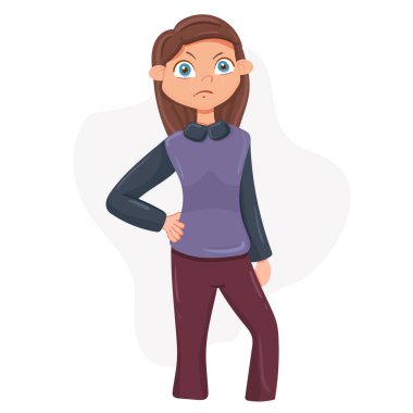 Gözlerinde yaşlarla üzgün bir kadın. Depresyon, öfke, yorgunluk..