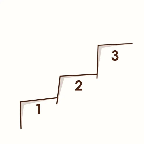 Scara Ilustrație Vectorială Stil Plat — Vector de stoc