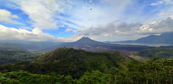 Panorama-Vulkanbatur — Stockfoto