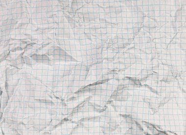 Beyaz arka planda noktalı çizgileri olan buruşuk bir kağıt yaratıcı projelere uyar. Onun dokulu yüzeyi sanatsal veya geri dönüşüm tasarımları için eşsiz bir yetenek ekler..