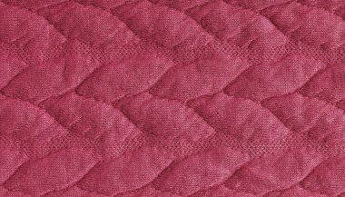 A warm fabric texture with Red checkered pattern, great for home decor, fashion, or textile designs.