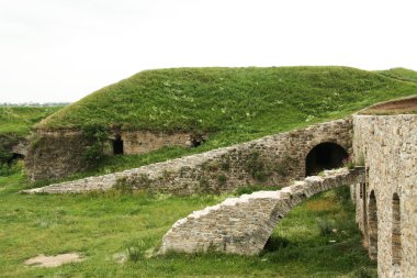 Eski bir kale kaya barınak