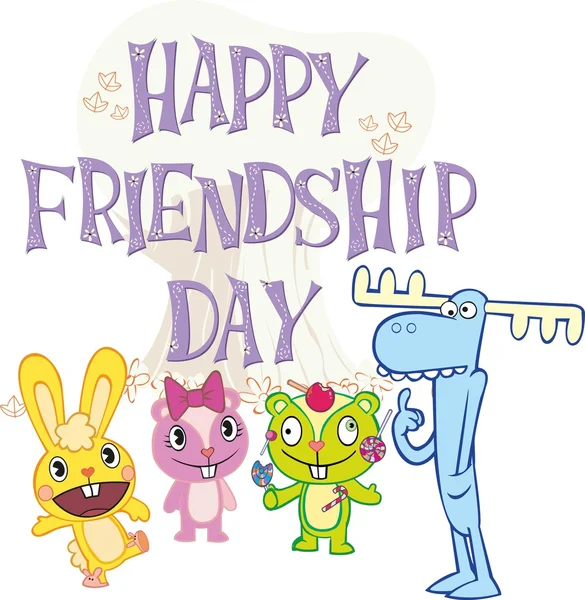 Mutlu arkadaşlık günleri.