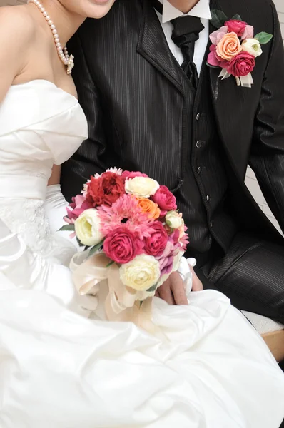 Bruiloft foto van eeuwige liefde — Stockfoto