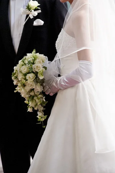 Bruiloft foto van eeuwige lov — Stockfoto