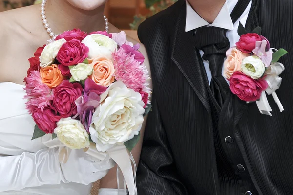 Hochzeitsbild ewiger Liebe — Stockfoto