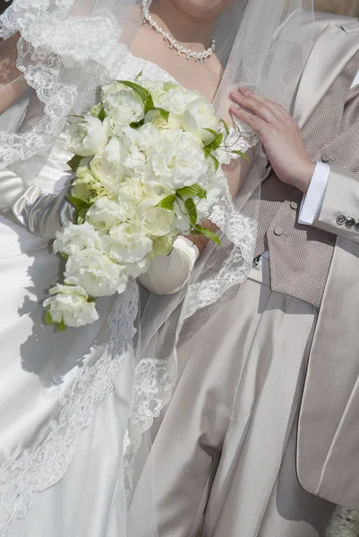 Hochzeitsbild ewiger Liebe — Stockfoto
