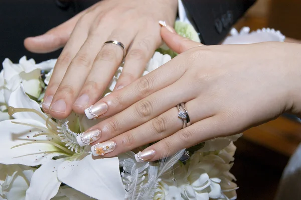 Imagem de casamento do amor eterno — Fotografia de Stock