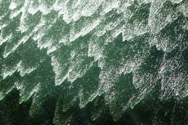 Waterstroompatroon Door Het Eindeloze Oppervlak Van Het Glas — Stockfoto