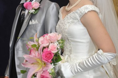 Gelin imajı, görkemli ve zarif çok güzel bir düğün.