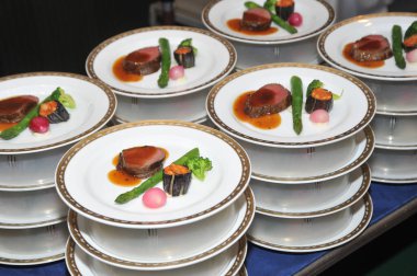 Gelin imajı, zarif ve parlak, çok zarif ve harika düğün resepsiyonu