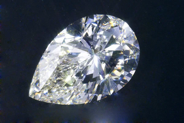 Diamantes Sueltos Cristales Diamante Cada Forma — Foto de Stock