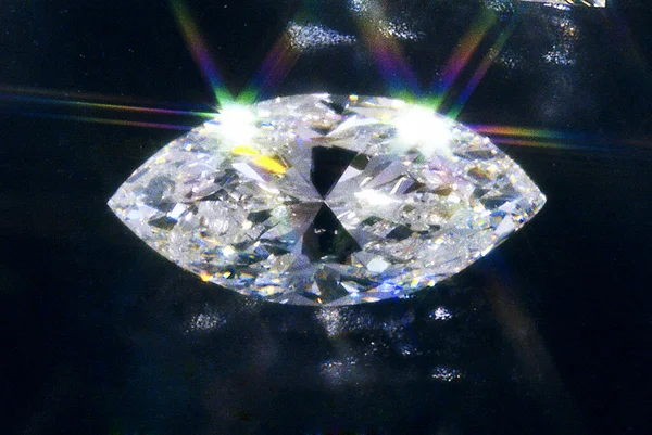 Diamantes Sueltos Cristales Diamante Cada Forma —  Fotos de Stock
