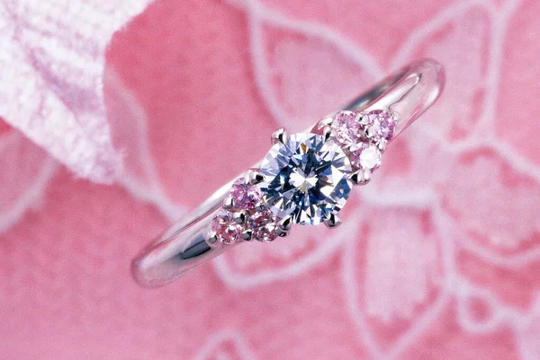Diamond Jewelery Expensive Gorgeous Dazzling Ring Accessories — Stock Photo, Image