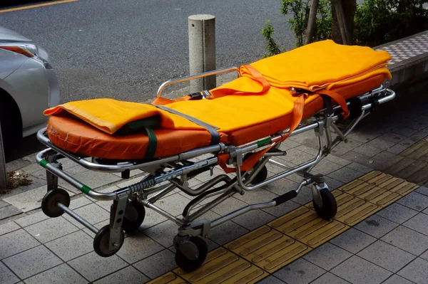 Called Stretcher Emergency Transportation — Stock Photo, Image