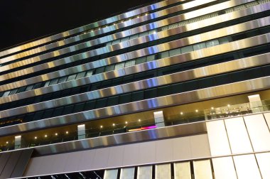 Japon Tokyo Ginza 4-chome, en lüks Sakka-gai, gece görüşü