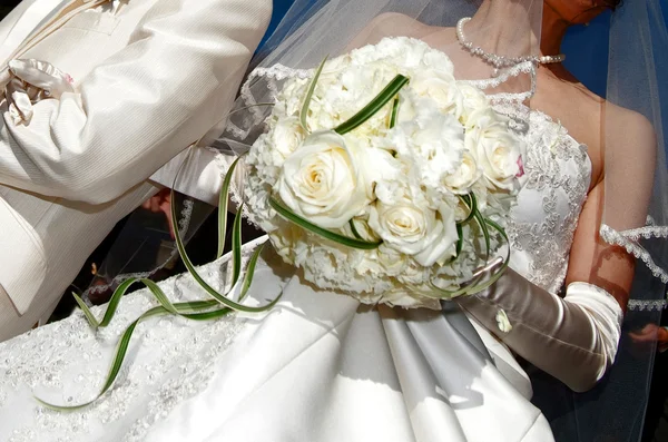 Bruiloft foto van eeuwige liefde — Stockfoto