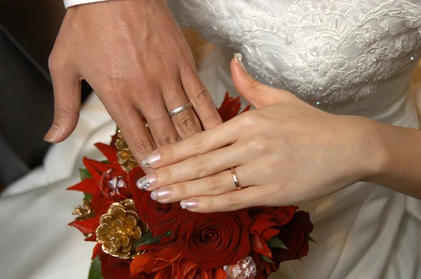 Imagem de casamento do amor eterno — Fotografia de Stock