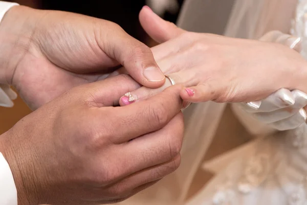 Imagem de casamento do amor eterno — Fotografia de Stock