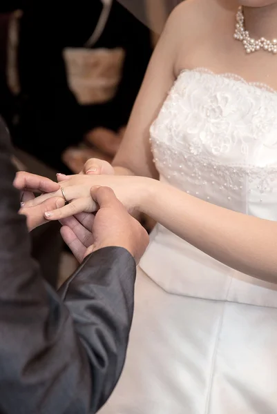 Wedding image of eternal love — Stock Photo, Image