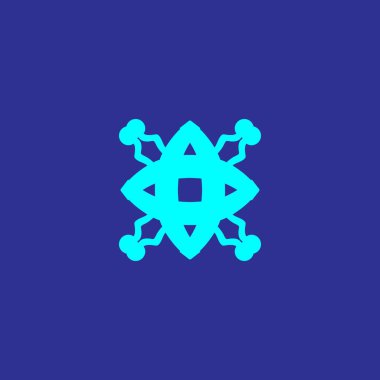 Tıbbi haç düz ikon. Basit bir klinik logosu. Ambulans kamyonu çıkartması. Logo tasarım elemanı. Tişört baskısı. Çıkartma için vektör.