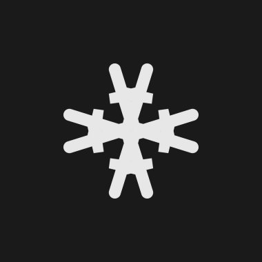 Hristiyan haç düz ikonu. Basit bir Hıristiyan dini. poster tasarımı arkaplan sembolü. Yaprak logosu. Logo tasarım elemanı. Tişört baskısı. Çıkartma için vektör.