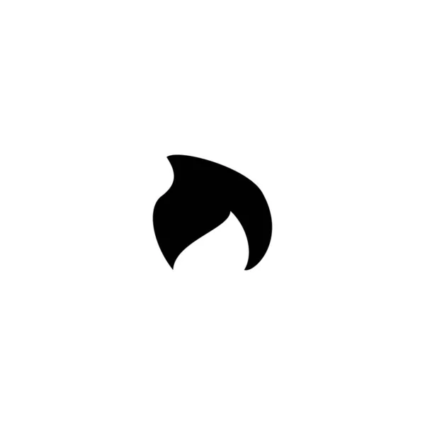 Plochá Ikona Jednoduchý Styl Man Holič Plakát Pozadí Symbol Návrh — Stockový vektor