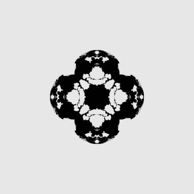 Hristiyan haç düz ikonu. Basit bir Hıristiyan dini bayramı poster sembolü. Logo tasarım elemanı. Tişört baskısı. Çıkartma için vektör.