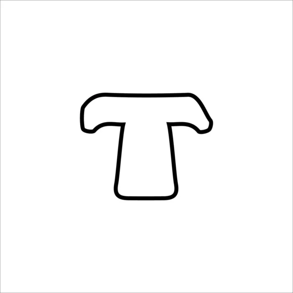 テキストラインアイコン シンプルなスタイルのデザインソフトウェアテキストツールボタンのシンボル ロゴデザイン要素 Tシャツ印刷 ステッカー用ベクター — ストックベクタ