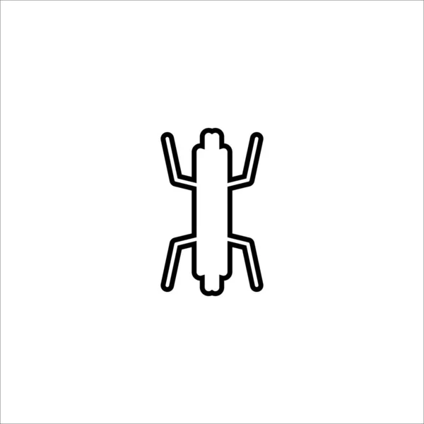 ロボット ライン アイコン シンプルなスタイルの人工知能技術のポスターの背景記号 ロゴデザイン要素 Tシャツ印刷 ステッカー用ベクター — ストックベクタ
