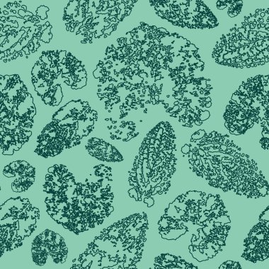 Eski yaprakları desen