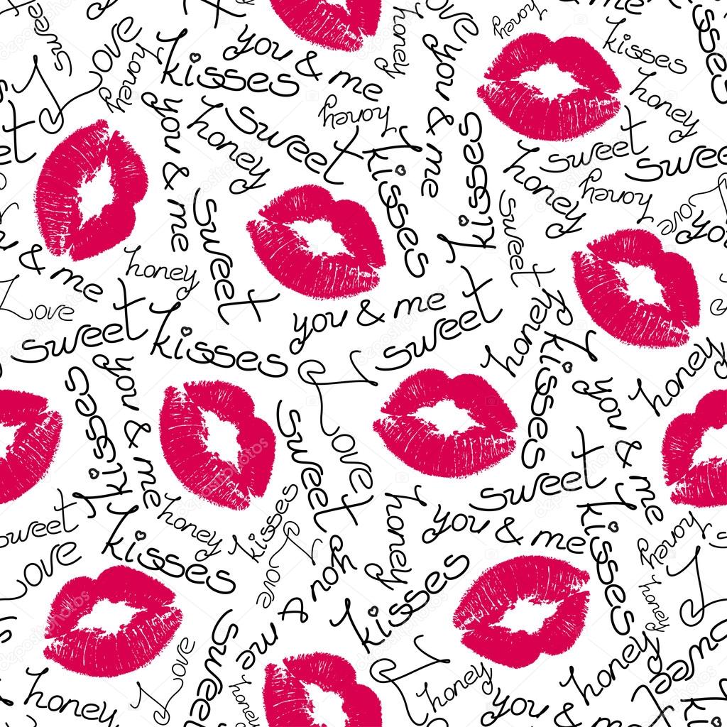 Lips pattern